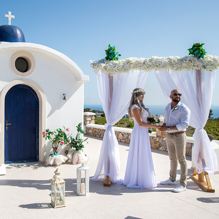 santorini wedding venue